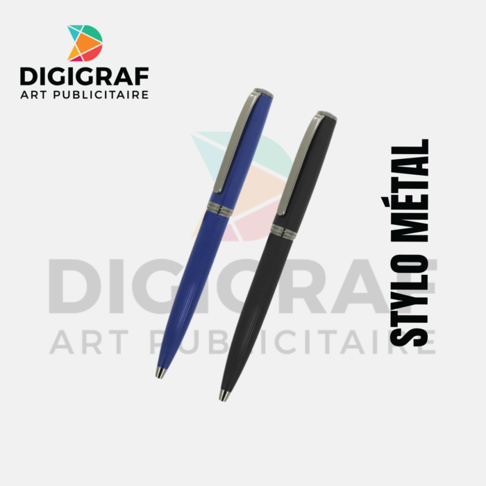 Stylo Métal Personnalisé avec Gravure Laser – Cadeau d'Entreprise Maroc