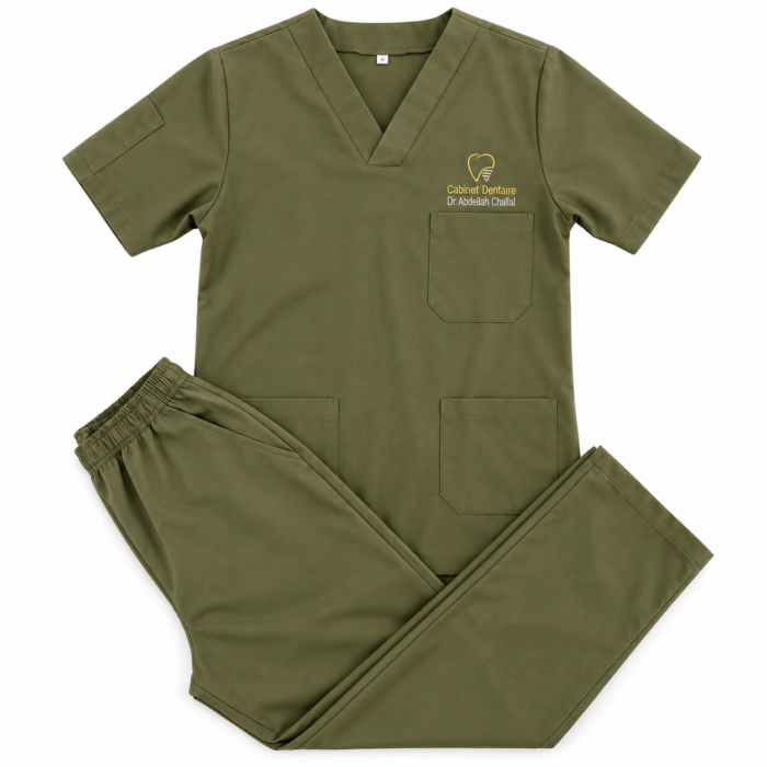Tenue Médicale Personnalisée – avec Logo